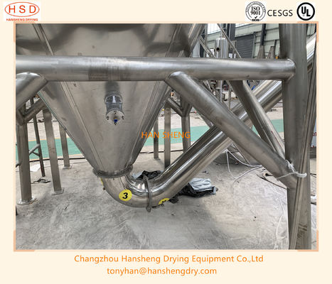 Gewundene Sprühtrocknungs-Ausrüstung des Verteiler-50kg