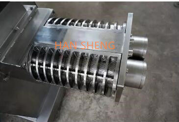 Edelstahl-schwarzer Kohlenstoff 650 Kilogramm-Doppelschneckenextruder