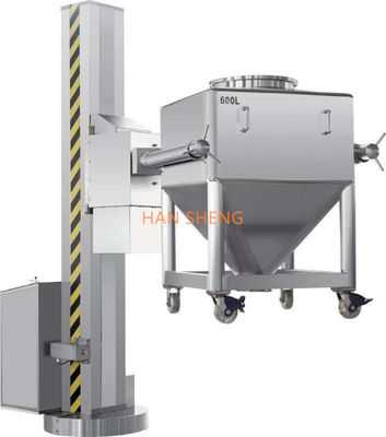 Heber-Behälter-pharmazeutische Pulver-Mischmaschine HTD 600