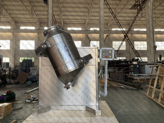 Dreidimensionaler Mischer des Lebensmittelinhaltsstoff-Pulver-1200kg