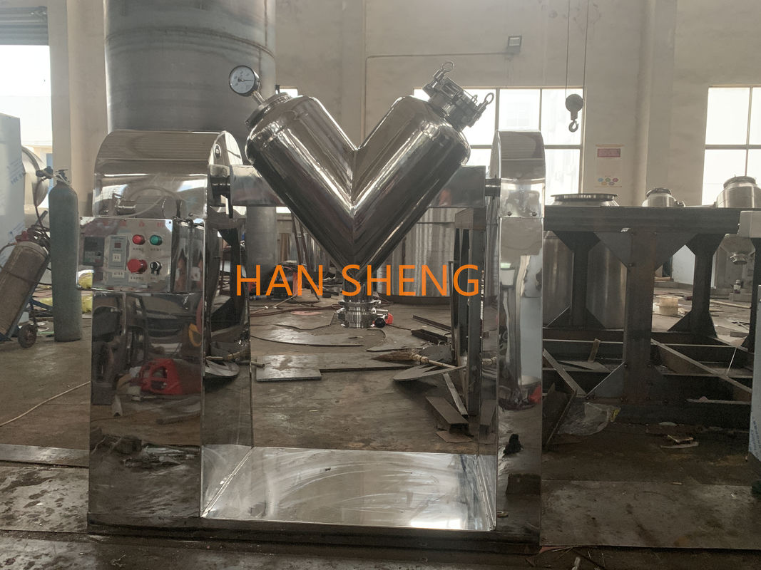 Kleine v-Art drehender beweglicher Mischer mit Vacuumize in der pharmazeutischen chemischen Lebensmittelindustrie von China-Lieferanten für RD