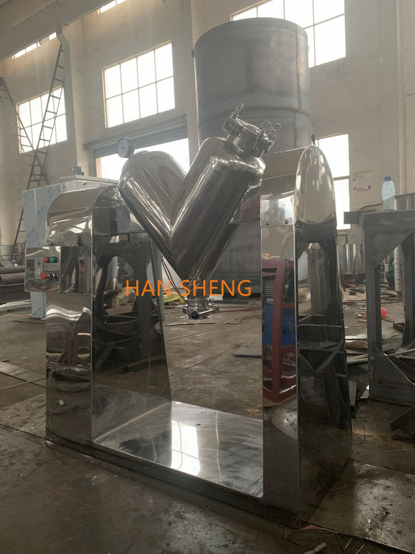 Kleine v-Art drehende Mischmaschinen mit Vacuumize in der pharmazeutischen chemischen Lebensmittelindustrie von China-Lieferanten für RD