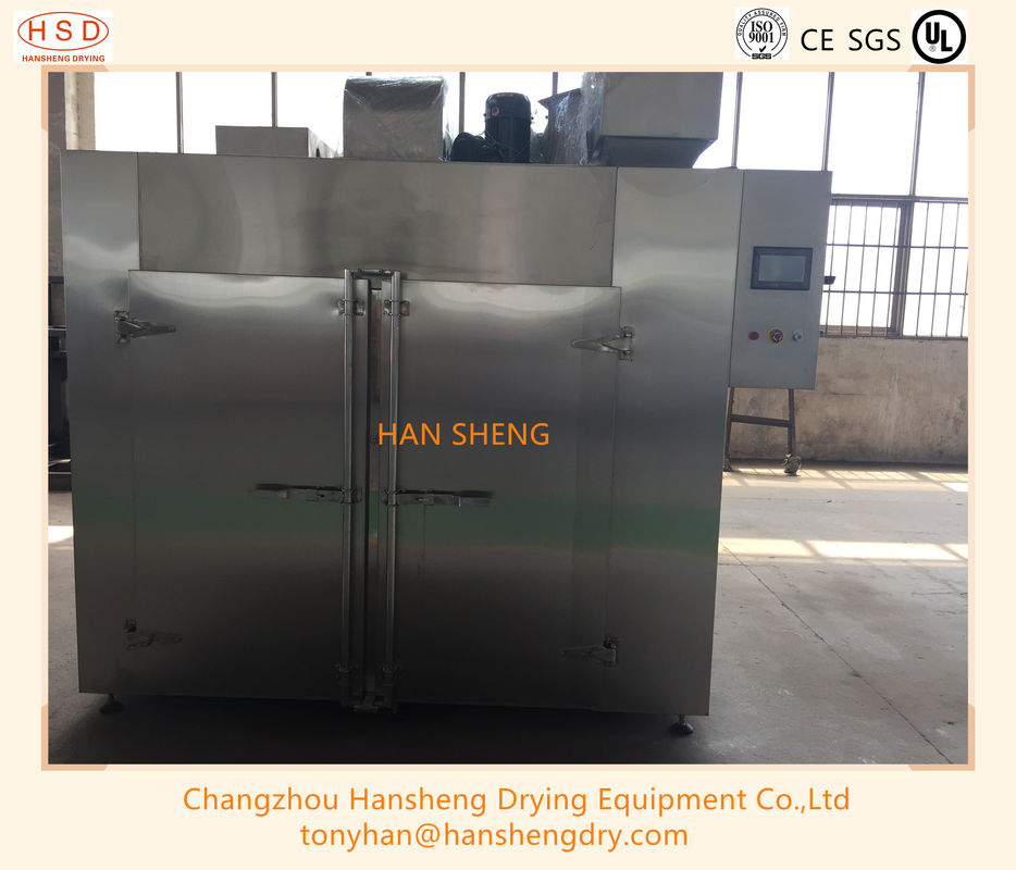 Gmp-Edelstahl-pharmazeutisches nass Pulver-Körnchen-Kabinett-heiße Umluft-Tray Drying Oven From China-Lieferanten